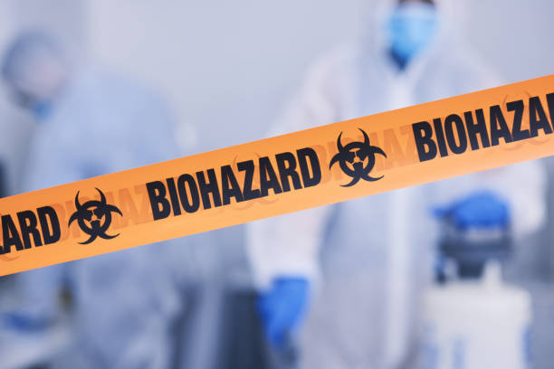 Professional Biohazard technician working in Howard City, MI